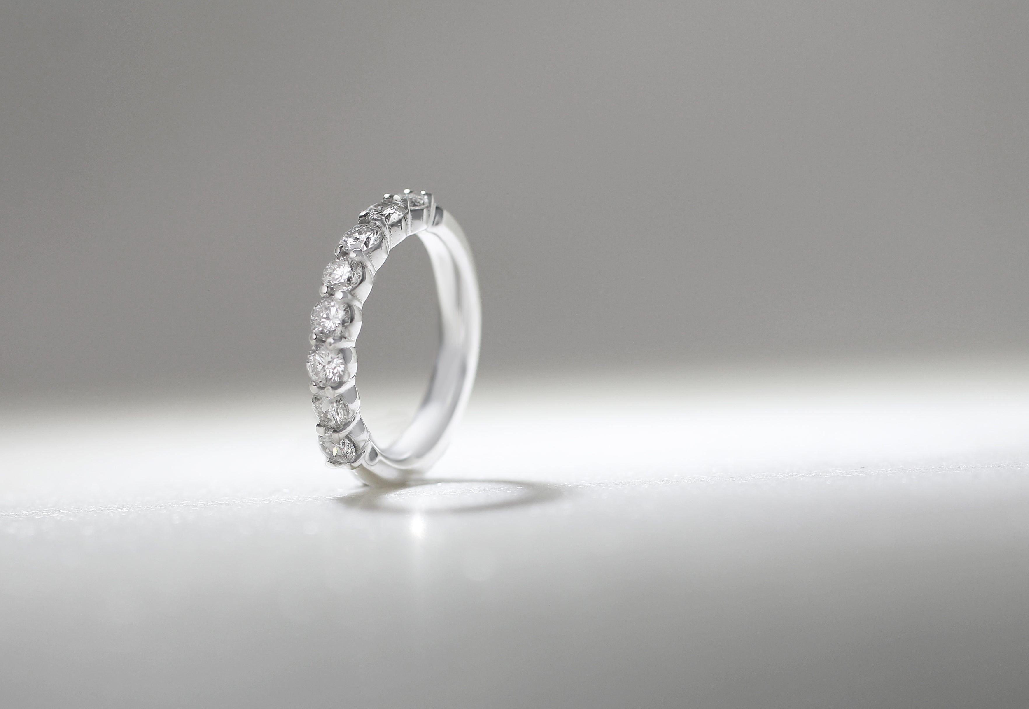 Lab diamond engagement ring Christine K