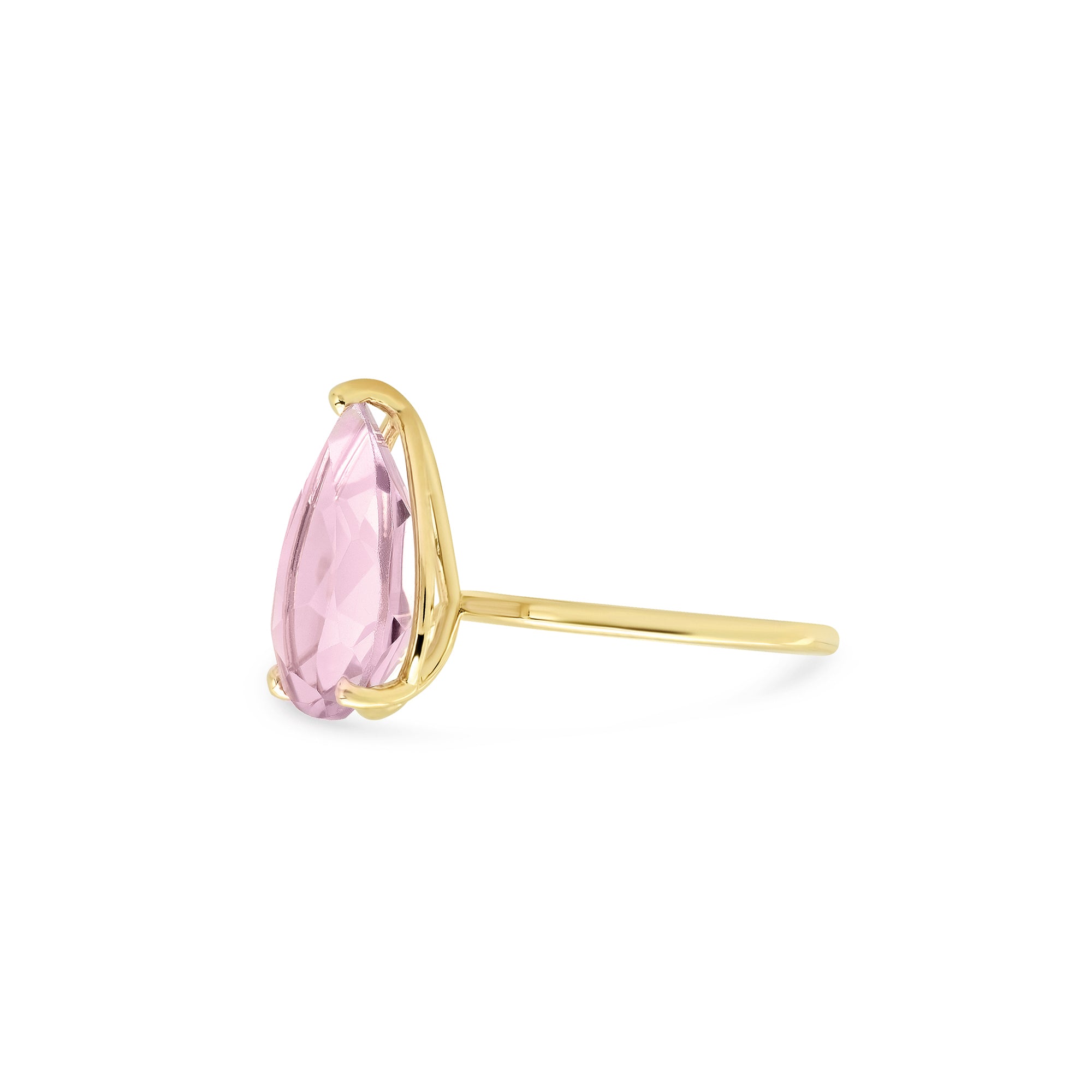 Lavender Amethyst Ring with 14K Gold Setting / February BirthStone / Three Gold Color Available