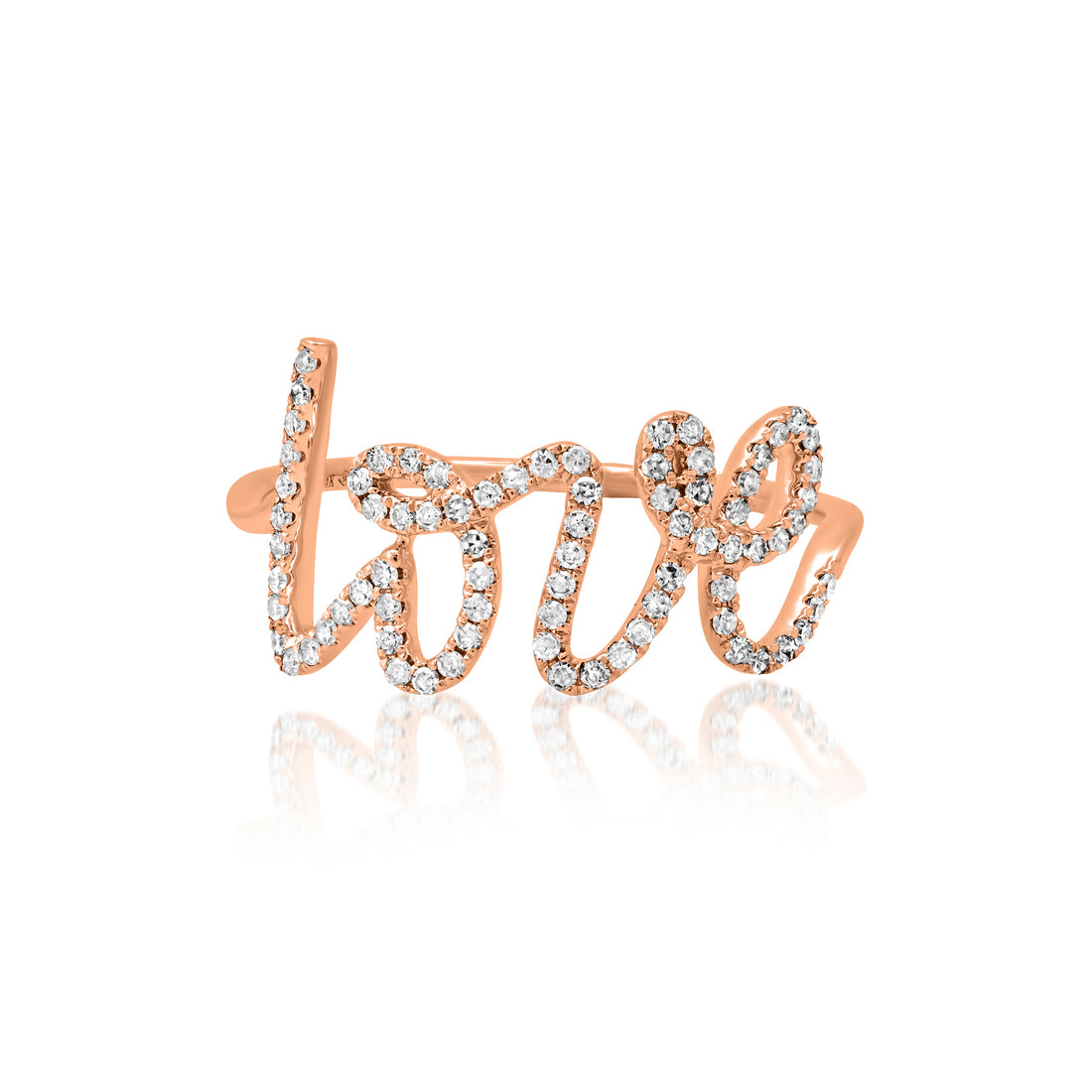 Diamond "LOVE" Ring