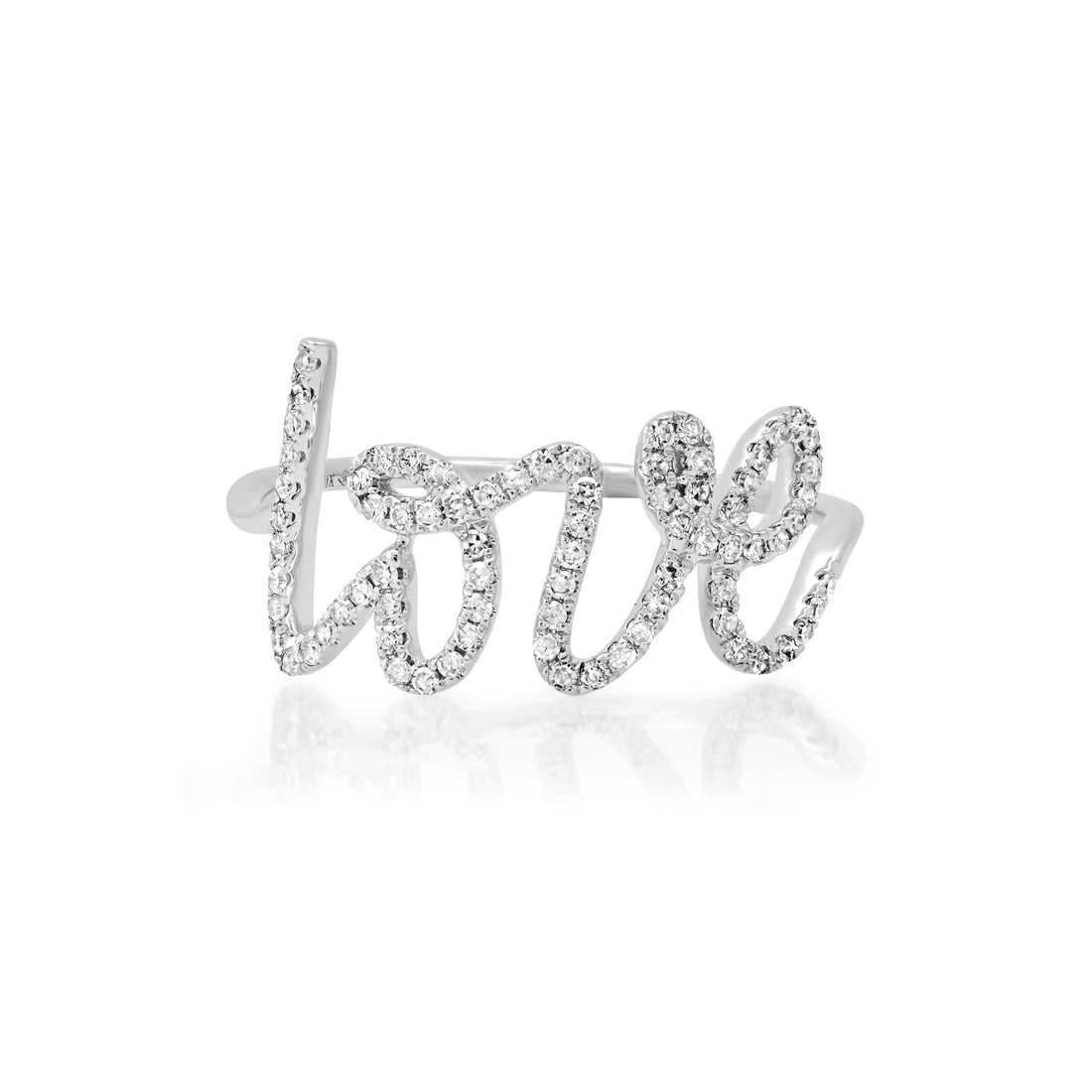 Diamond "LOVE" Ring