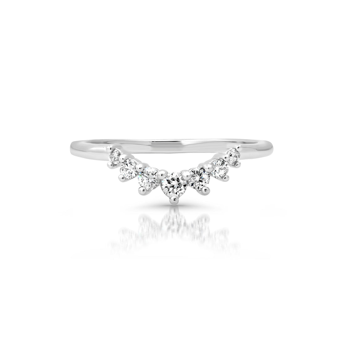 Matching Wedding Band – 14K Gold Diamond Band